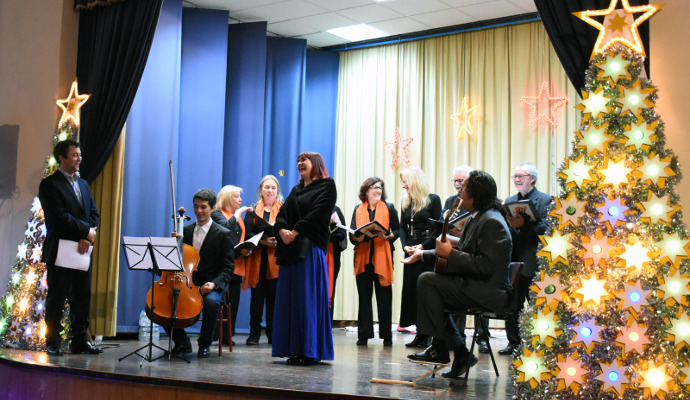 Tradicional concerto de Natal com sala cheia