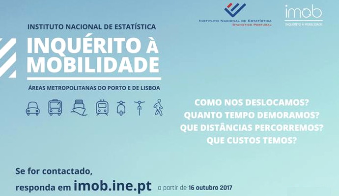 Inquérito à Mobilidade nas Áreas Metropolitanas de Lisboa e Porto 