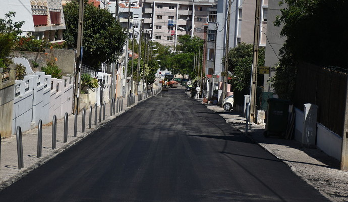 Pavimentação da Rua Dom Carlos I