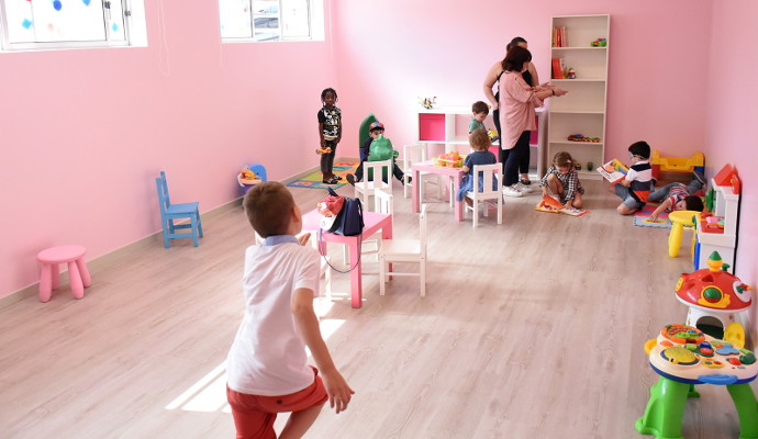 Inauguração do renovado espaço da Escola Infantil do CR Feijó