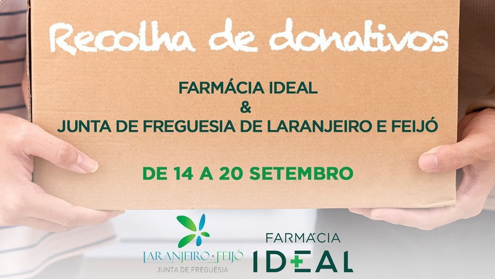 Farmácia Ideal promove campanha de recolha de donativos 
