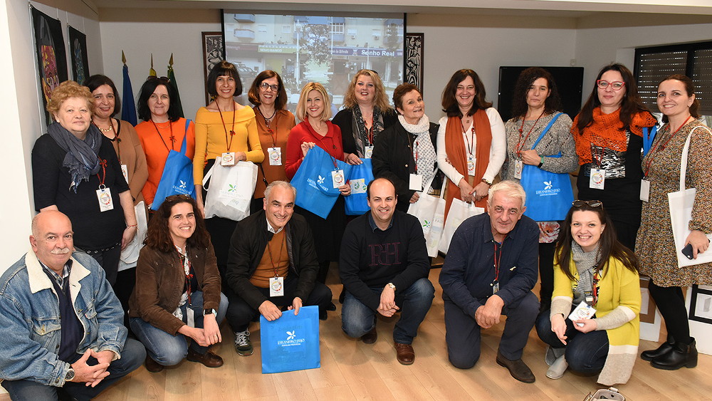 Programa «Inclusion for a brighter future» visita a Junta de Freguesia