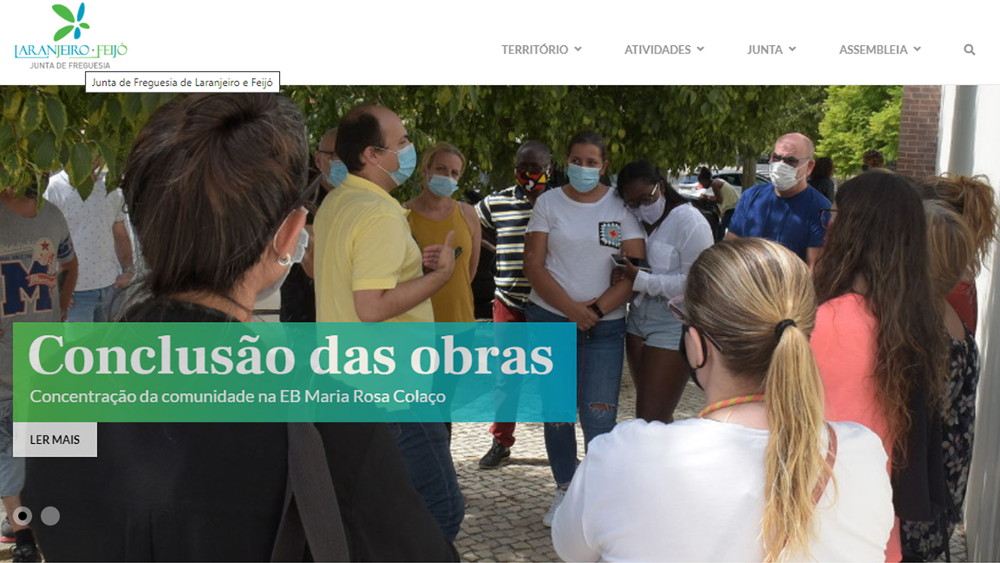 JF Laranjeiro Feijó lança novo Website institucional