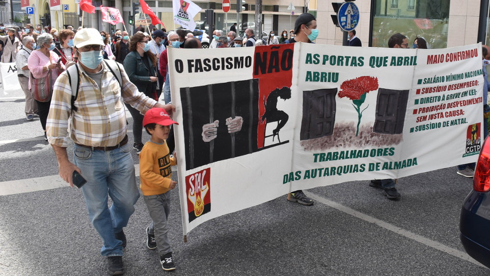 Laranjeiro e Feijó presentes no 1ª de Maio em Lisboa