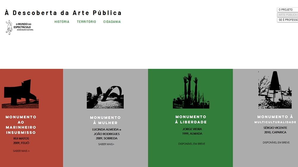 Lançamento do projeto «À Descoberta da Arte Pública»
