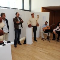 Exposição "oito esculturas que falam... pela mão de José António Silva"