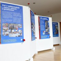Exposição "Construir a Paz com os Valores de Abril"