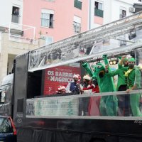 Camião de Natal nas ruas das Freguesias